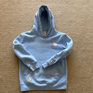 Goat USA unisex youth large blue sweatshirt in very good condition